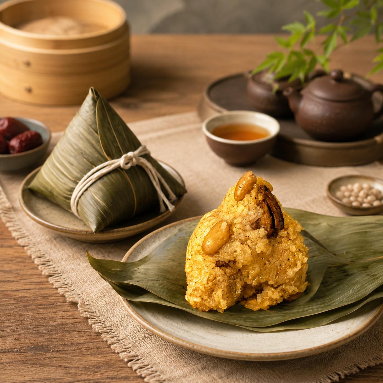 Sticky Rice Dumpling - Egg Yolk(粽子 - 鹹蛋黃)